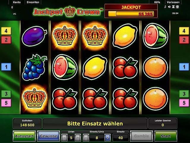 Jackpot-Crown-Spiel