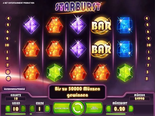 Starburst-Casinospiele