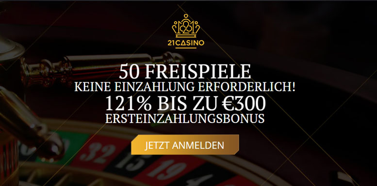 Vorschaubild des 21 Casino Bonuses