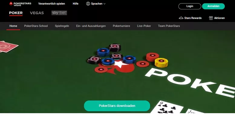 PokerStarsVegas-Homepage