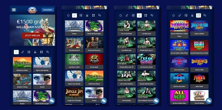 Mobile App des All Slots Casinos