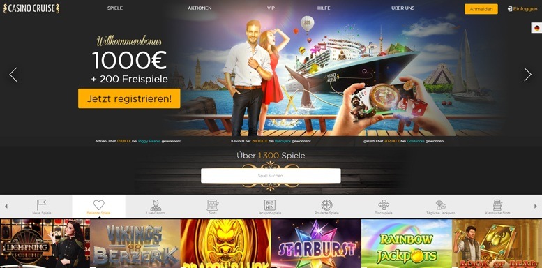 Vorschaubild des Casino Cruise Bonus