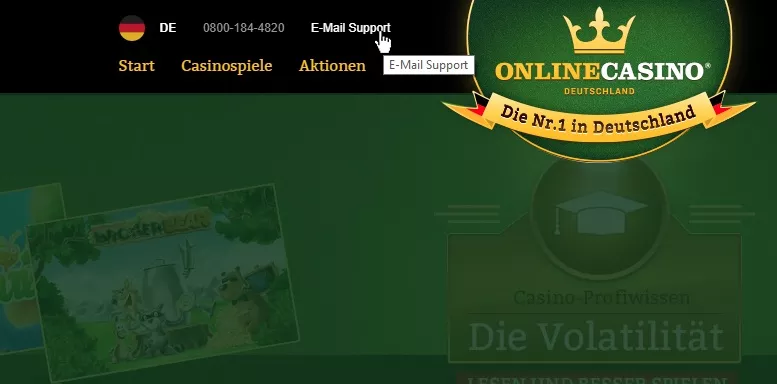 Kundensupport im Online Casino Deutschland