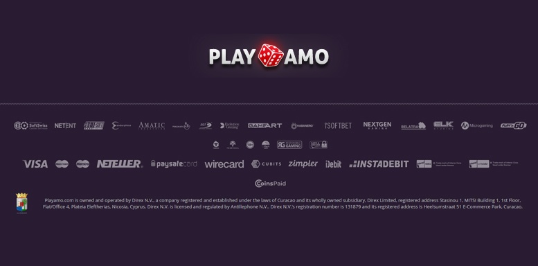 Lizenzen und Sicherheitssiegel von PlayAmo