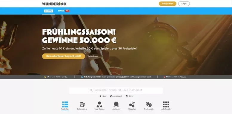 Ridiculously Simple Ways To Improve Your Wunderino Casino