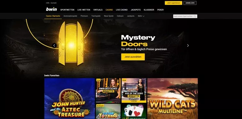Vorschaubild der Webseite von Bwin Casino Casino