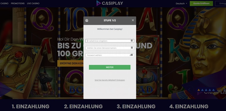 Casiplay Casino Erfahrungen, casiplay meinung.