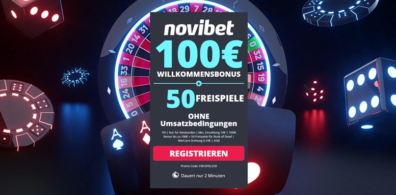 Novibet Casino-Bonus