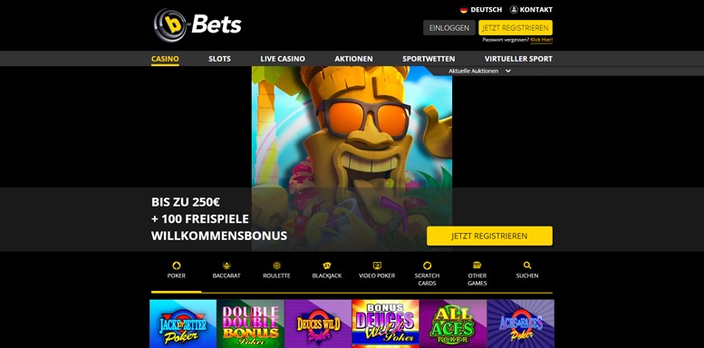 Vorschaubild der Webseite von b-Bets Casino
